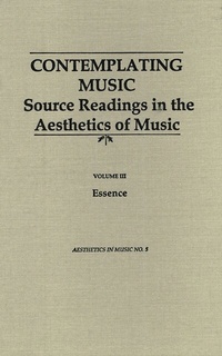 Enlarge image Cover: Contemplating Music - Pendragon Press
