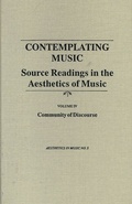 Cover: Contemplating Music - Pendragon Press