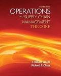 Cover: Operations and Supply Chain Management: The Core with Connect Plus - Irwin/McGraw-Hill