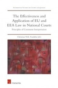 Abbildung von: The Effectiveness and Application of EU and EEA Law in National Courts - Intersentia Ltd