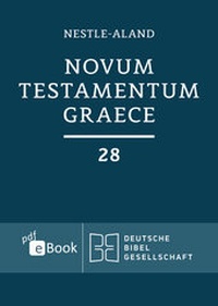 Abbildung von: Novum Testamentum Graece (Nestle-Aland) - Deutsche Bibelgesellschaft