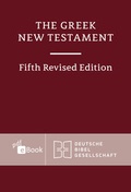 Abbildung von: The Greek New Testament - Deutsche Bibelgesellschaft