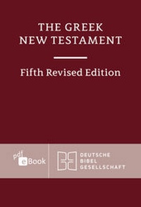 Abbildung von: The Greek New Testament - Deutsche Bibelgesellschaft
