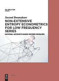 Abbildung von: Non-Extensive Entropy Econometrics for Low Frequency Series - De Gruyter