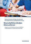 Cover: Wissenschaftliches Schreiben lehren und lernen - Waxmann Lehrbuch