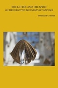 Cover: The Letter and the Spirit - Peeters Publishers