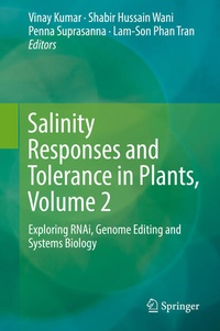 Enlarge image Cover: Salinity Responses and Tolerance in Plants, Volume 2 - Springer