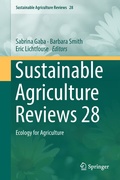 Cover: Sustainable Agriculture Reviews 28 - Springer