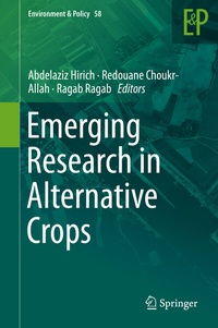 Enlarge image Cover: Emerging Research in Alternative Crops - Springer