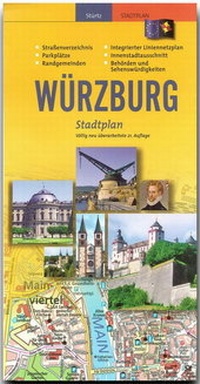 Abbildung von: Stadtplan WÜRZBURG - Plano - Stürtz