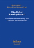 Cover: M&uuml;ndlicher Sprachgebrauch - Stauffenburg