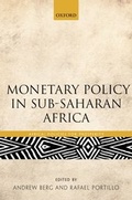 Cover: Monetary Policy in Sub-Saharan Africa - OUP eBook