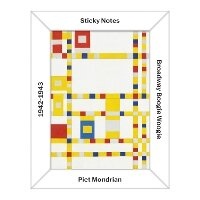 Enlarge image Cover: MoMA Mondrian Sticky Notes Box - Mudpuppy Press