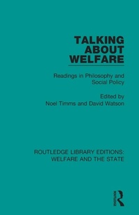Enlarge image Cover: Talking About Welfare - Routledge