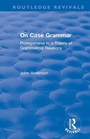 Cover: On Case Grammar - Routledge