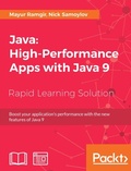 Cover: Java: High-Performance Apps with Java 9 - Packt Publishing
