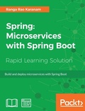 Cover: Spring: Microservices with Spring Boot - Packt Publishing