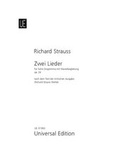 Cover: 2 Lieder op 26 - Universal Edition