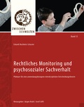 Cover: Rechtliches Monitoring und psychosozialer Sachverhalt - Cuvillier Verlag