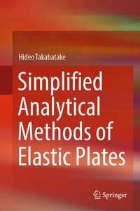 Enlarge image Cover: Simplified Analytical Methods of Elastic Plates - Springer