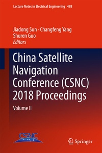 Enlarge image Cover: China Satellite Navigation Conference (CSNC) 2018 Proceedings - Springer