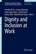 Cover: Dignity and Inclusion at Work - Springer