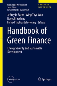 Enlarge image Cover: Handbook of Green Finance - Springer
