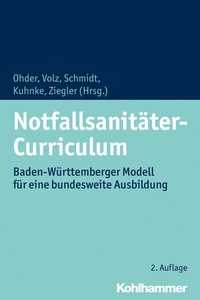 Abbildung von: Notfallsanitäter-Curriculum - Kohlhammer