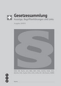 Abbildung von: Gesetzessammlung 2018/19 (Ausgabe A5) - hep verlag