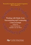 Cover: Working with Media Texts - Cuvillier Verlag