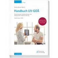 Enlarge image Cover: Handbuch UV-GOÄ - Deutscher Ärzteverlag