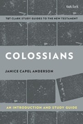 Cover: Colossians: An Introduction and Study Guide - T.& T.Clark Ltd