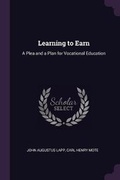 Cover: Learning to Earn - Palala Press