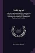 Cover: Oral English - Palala Press