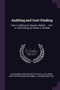 Cover: Auditing and Cost-Finding - Palala Press