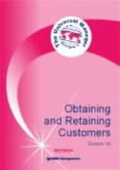 Cover: Obtaining and Retaining Customers - Scitech Educational Ltd
