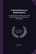Cover: A Brief History of Mathematics - Palala Press