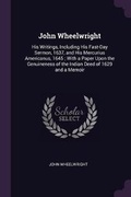 Cover: John Wheelwright - Palala Press