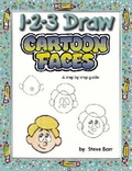 Cover: 1-2-3 Draw Cartoon Animals - Peel Productions,U.S.