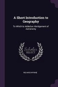Cover: A Short Introduction to Geography - Palala Press