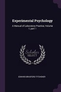 Bild: Experimental Psychology - Palala Press