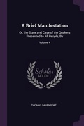 Cover: A Brief Manifestation - Palala Press