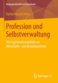Cover: Profession und Selbstverwaltung - Springer VS