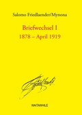 Cover: Briefwechsel I - BoD - Books on Demand