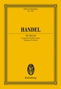 Cover: Te Deum D major - Schott Music