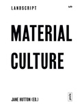 Cover: Material Culture - JOVIS Verlag