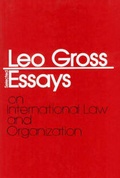 Cover: Selected Essays on International Law and Organisation - Transnational Publishers Inc.,U.S.