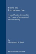 Cover: Equity and International Law - Transnational Publishers Inc.,U.S.