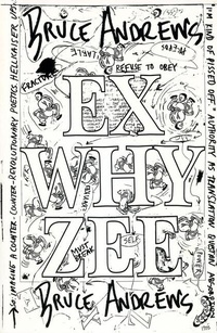 Enlarge image Cover: EX WHY ZEE - Roof Books,U.S.