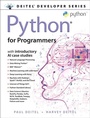 Cover: Python for Programmers - Pearson
